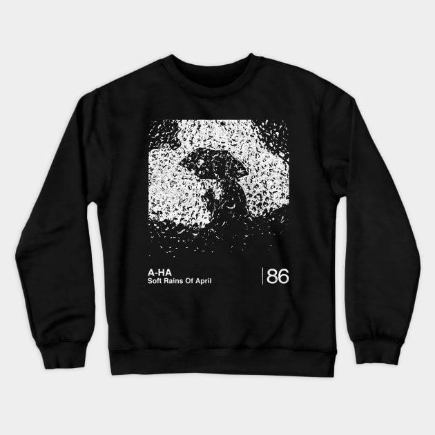 Soft Rains Of April / Minimalist Graphic Artwork Design Crewneck Sweatshirt by saudade